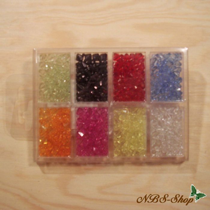 Acryl - Facette Perlen spitz 25g