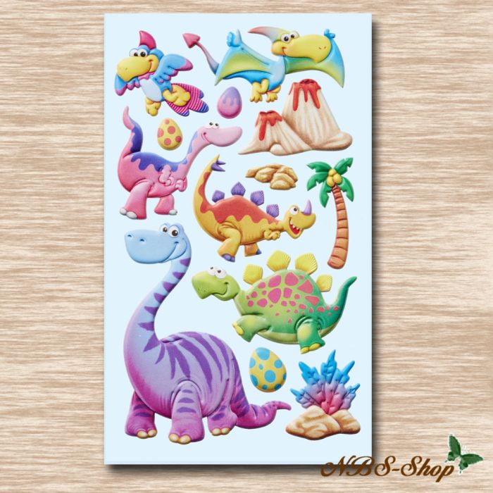 Soft-Sticker Dinos 4