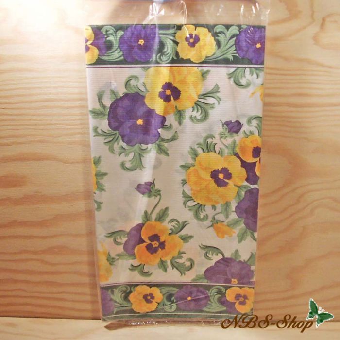 Tischdecke Stiefmütterchen