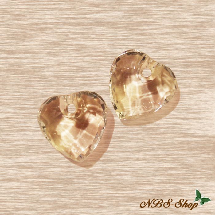 Acryl-Facette Herzen-Anhänger