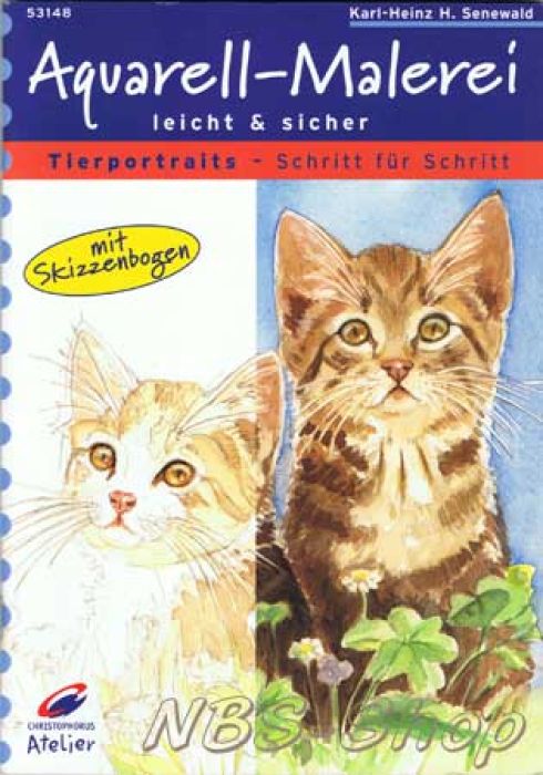 Aquarell - Malerei Tierportraits