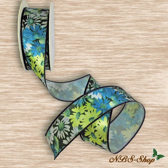 Geschenkband "Blumen"