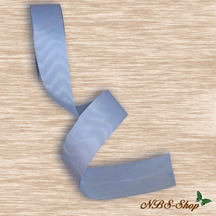 Dekorationsband blau-grau