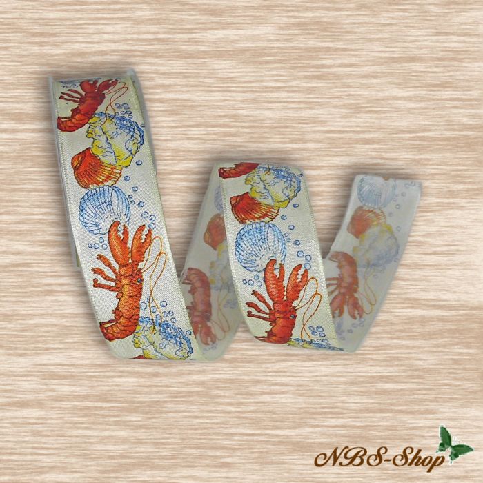 band mit Hummer und Muscheln