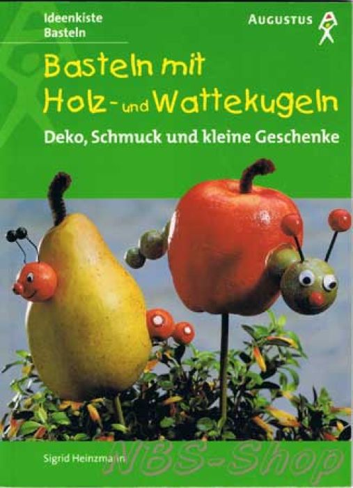 Basteln mit Holz- und Wattekugeln DM