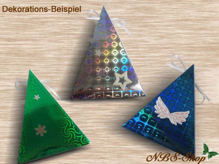 Anleitung: Dreieck-Boxen auch als Adventskalender
