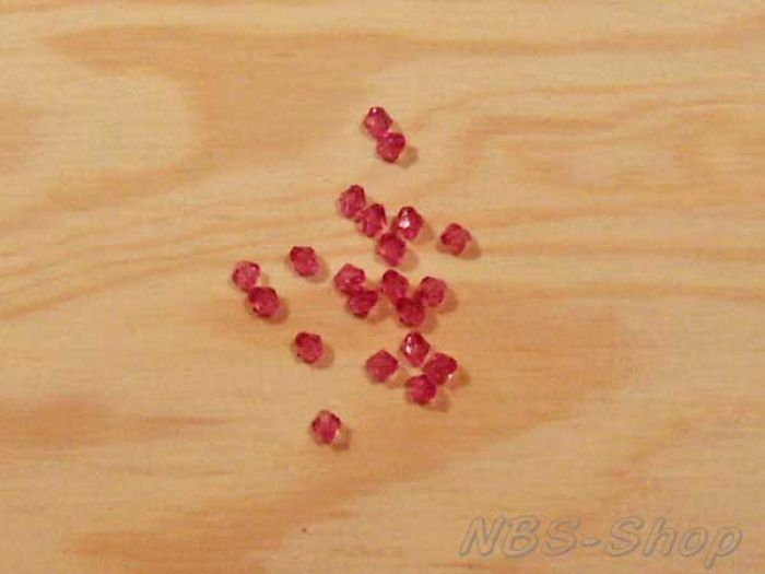Acryl - Facette Perlen spitz 4,5mm