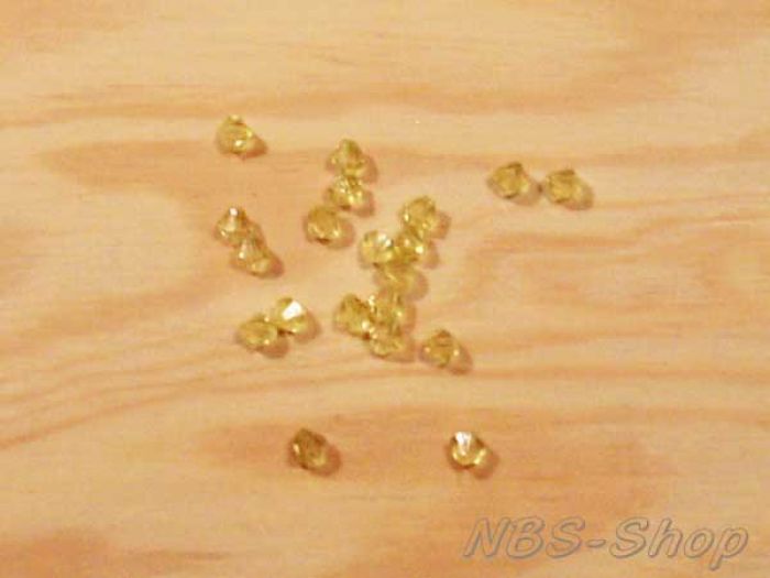 Acryl - Facette Perlen spitz 4,5mm