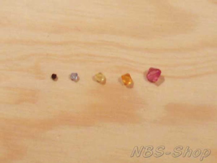 Acryl-Facette Perlen spitz 3,5mm