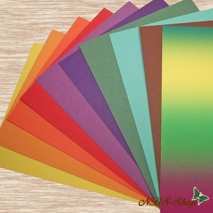 Tonpapier Set Herbst