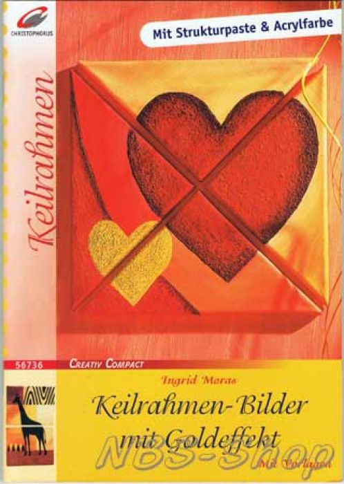 Keilrahmen-Bilder mit Goldeffekt