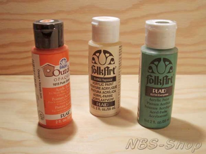 Acrylfarbe - Folk Art