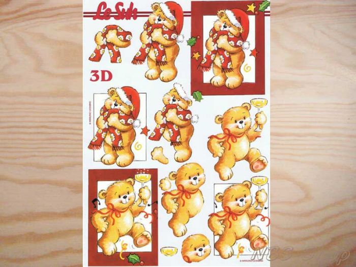 3D Bogen Party-Teddy