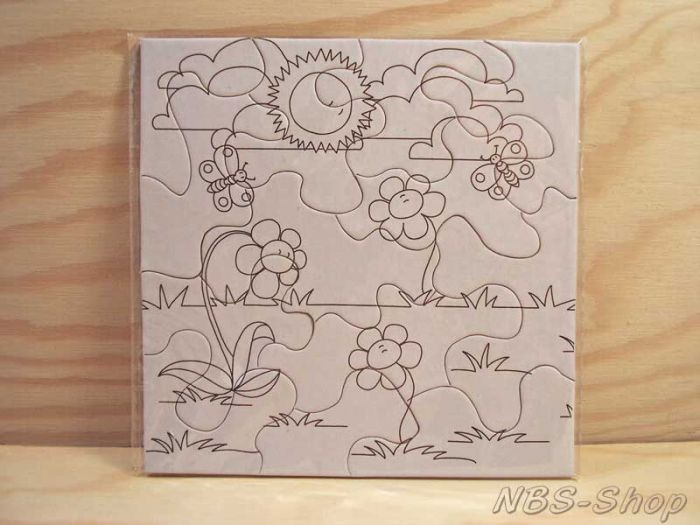 Ausmal-Puzzle "Ostern"