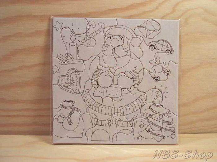 Ausmal-Puzzle "Weihnachten"