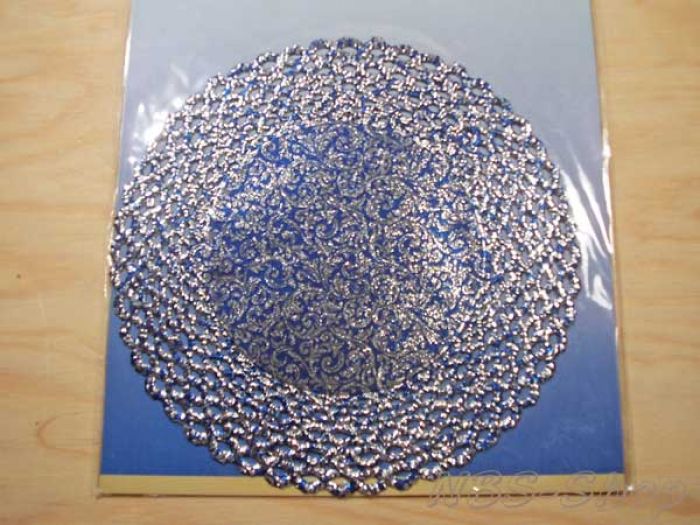 Papierdeckchen mit Muster, 17cm