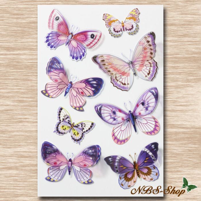 Motiv-Sticker Schmetterlinge 3