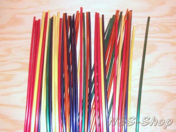 Stroh für Sterne, bunt