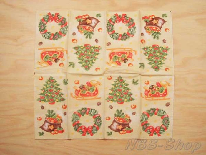 Motiv-Taschentücher - Weihnachtsbaum