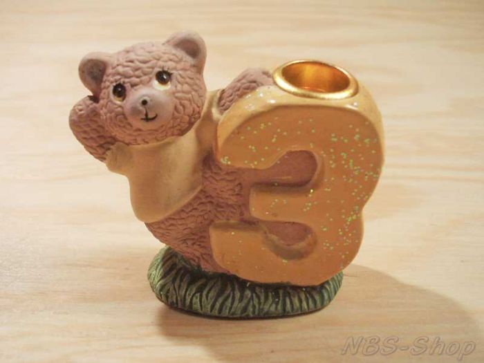Zahlenbärchen Steingut