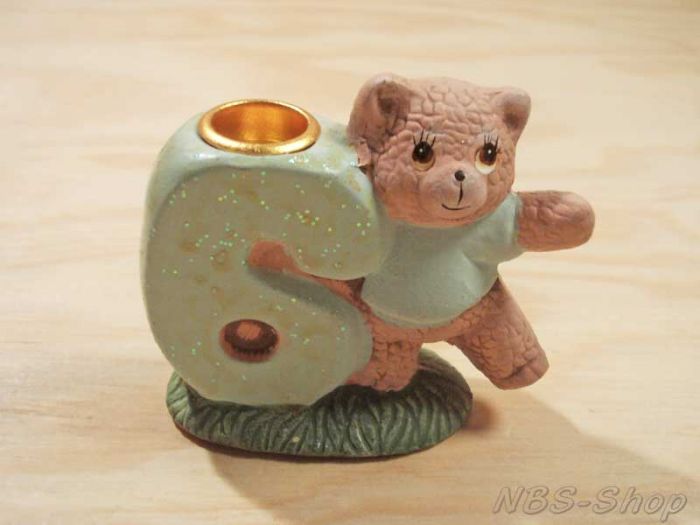 Zahlenbärchen Steingut