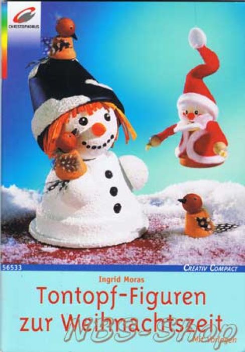 Tontopf-Figuren zur Weihnachtszeit