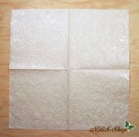 Motivserviette - Geprägt