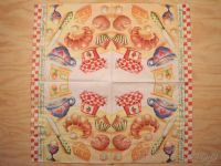 Motivserviette - Frühstück