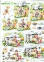 3D Motiv Kerzen klein