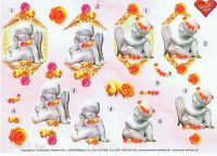 3D Bogen Engel aus Stein