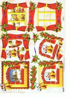 3D Bogen Fenster mit Ausblick