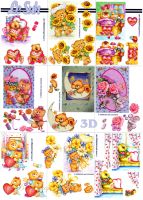 3D Bogen Teddy Minis