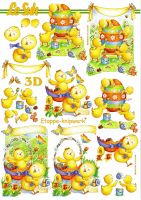 3D Bogen Kükenkünstler