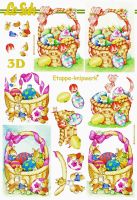 3D Bogen Osterkörbchen