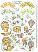 3D Bogen Dreh-Motiv viele Grüße