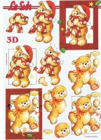 3D Bogen Party-Teddy