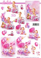 3D Bogen Ein Mädchen