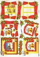 3D Bogen Fenster mit Ausblick