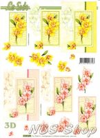 3D Bogen Orchideen