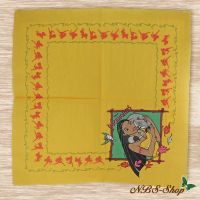 Motivserviette - Pocahontas