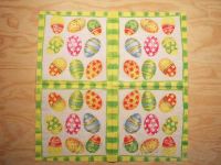 Motivserviette - Bunte Eier