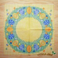 Motivserviette - Osterkranz