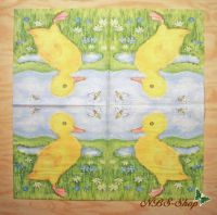 Motivserviette - Küken 2