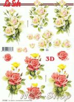 3D Bogen Rosen 2