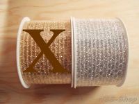 Zierband Gitter / Tüll