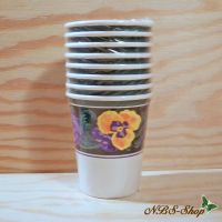 Pappbecher Stiefmütterchen