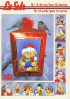 3D Buch DIN A5 Weihnachtsmotive