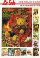 3D Buch DIN A5 Weihnachts-Bären