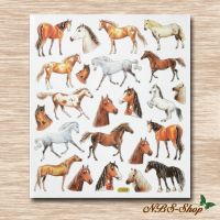 Sticker mit Pferdemotiven