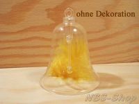 Acryl - Glocke  mit Schlegel